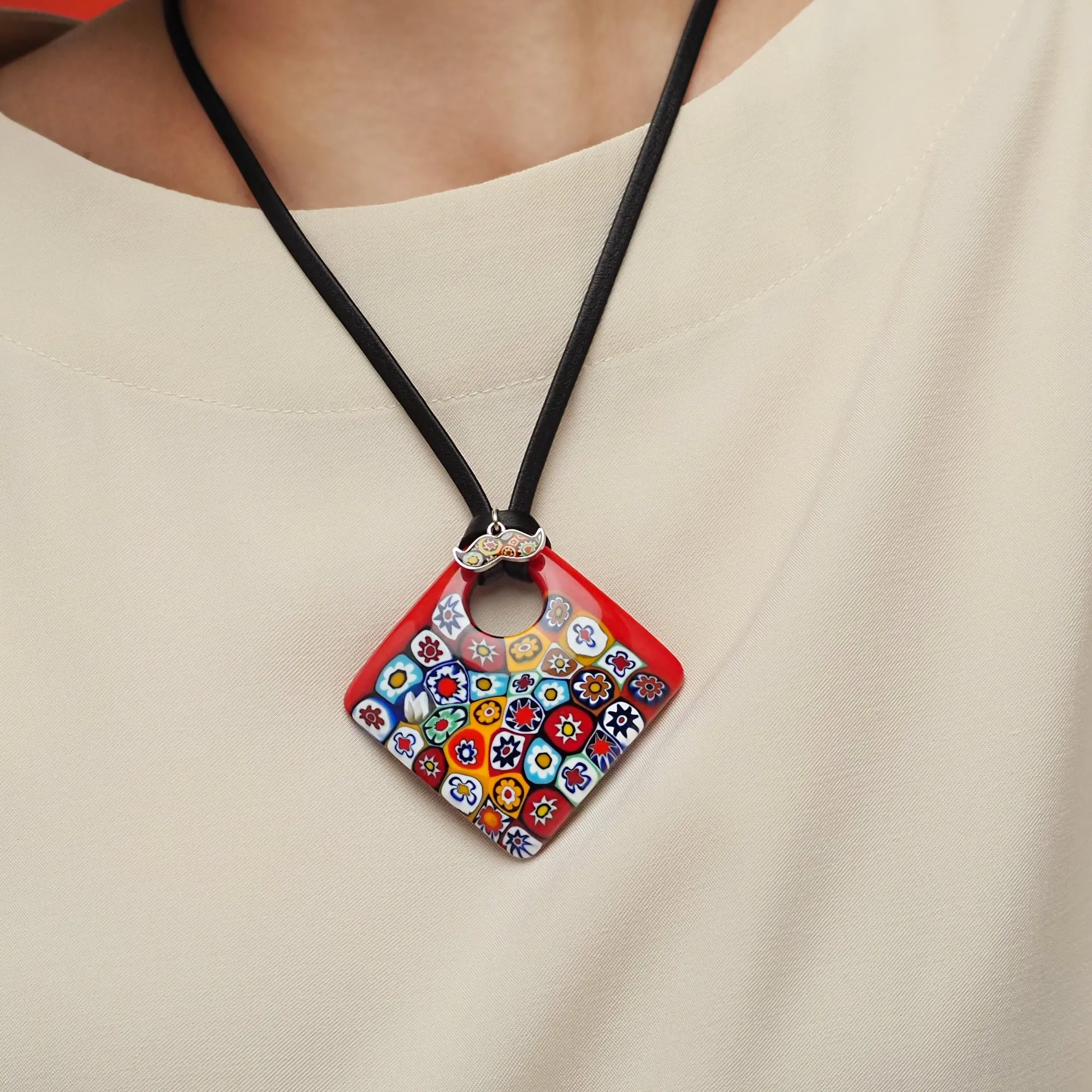 Artylish x Red Square Pendant