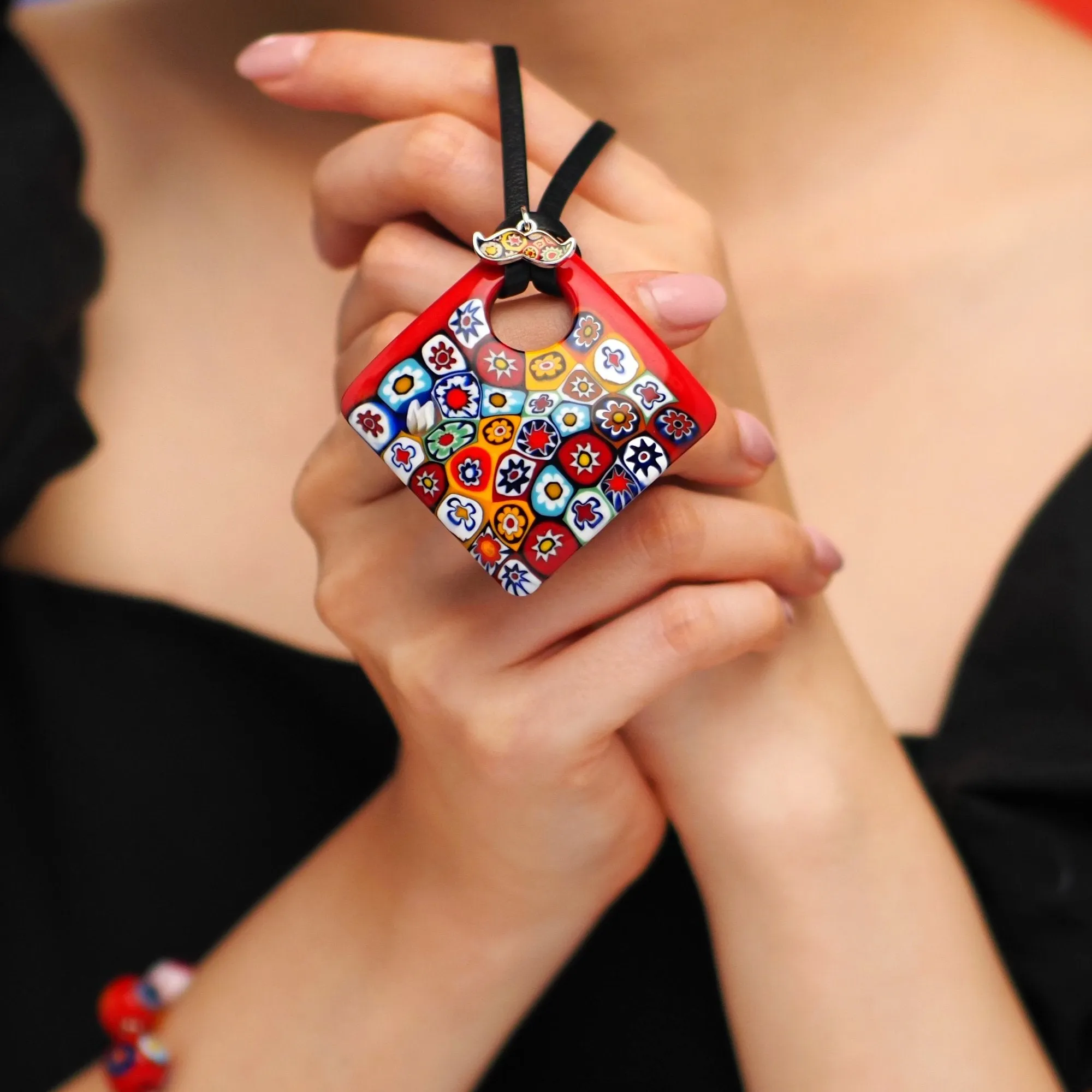 Artylish x Red Square Pendant