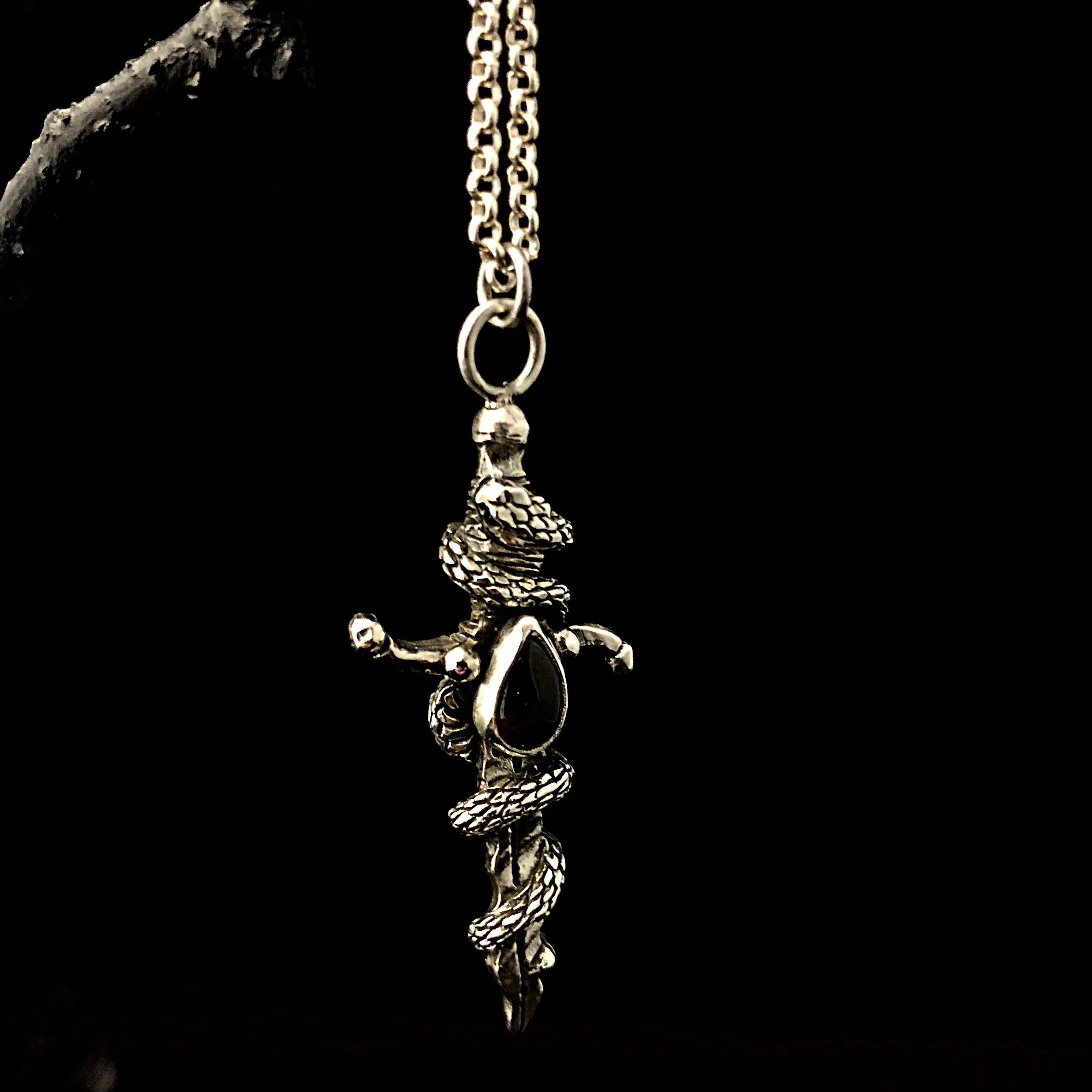 Athena's Dagger Necklace