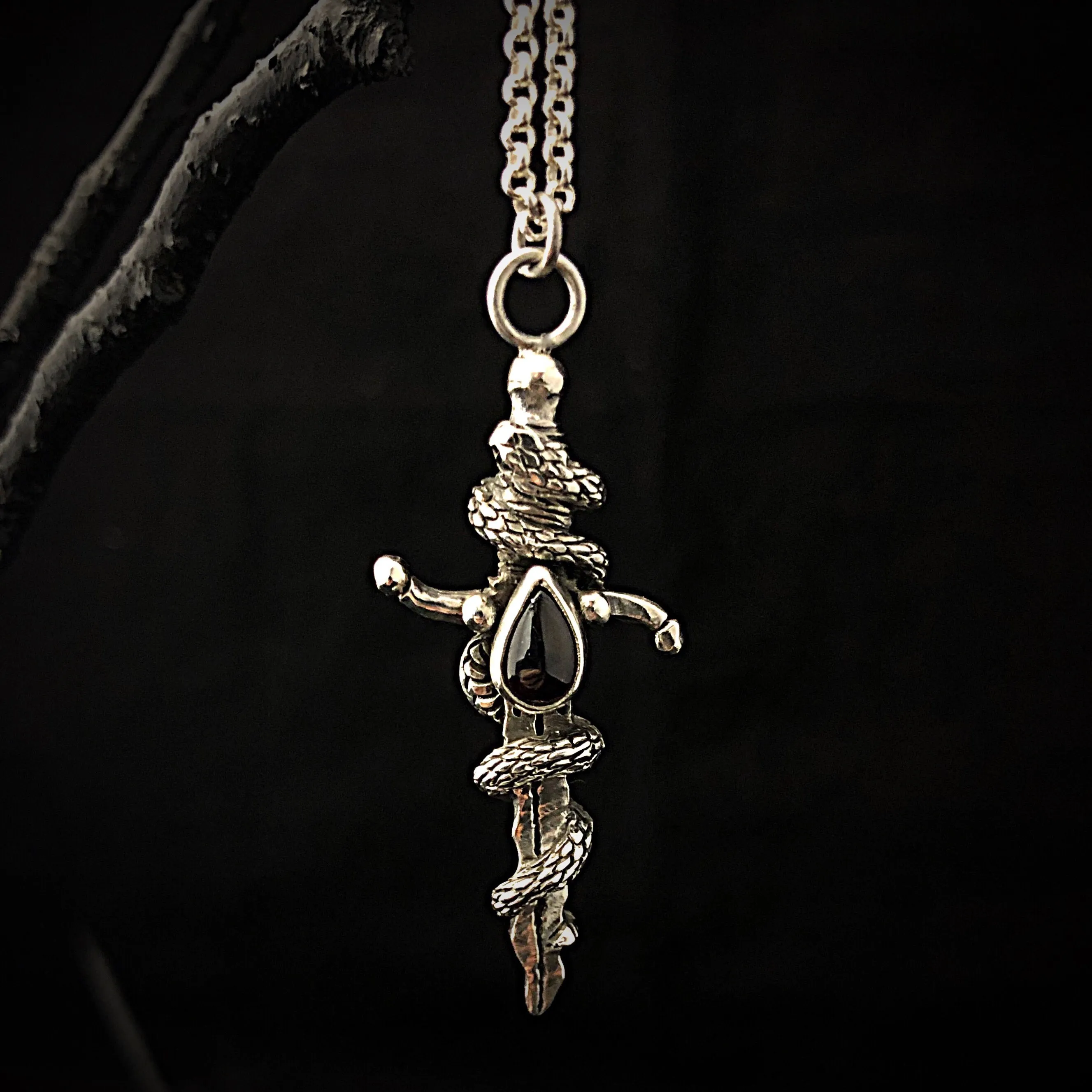 Athena's Dagger Necklace