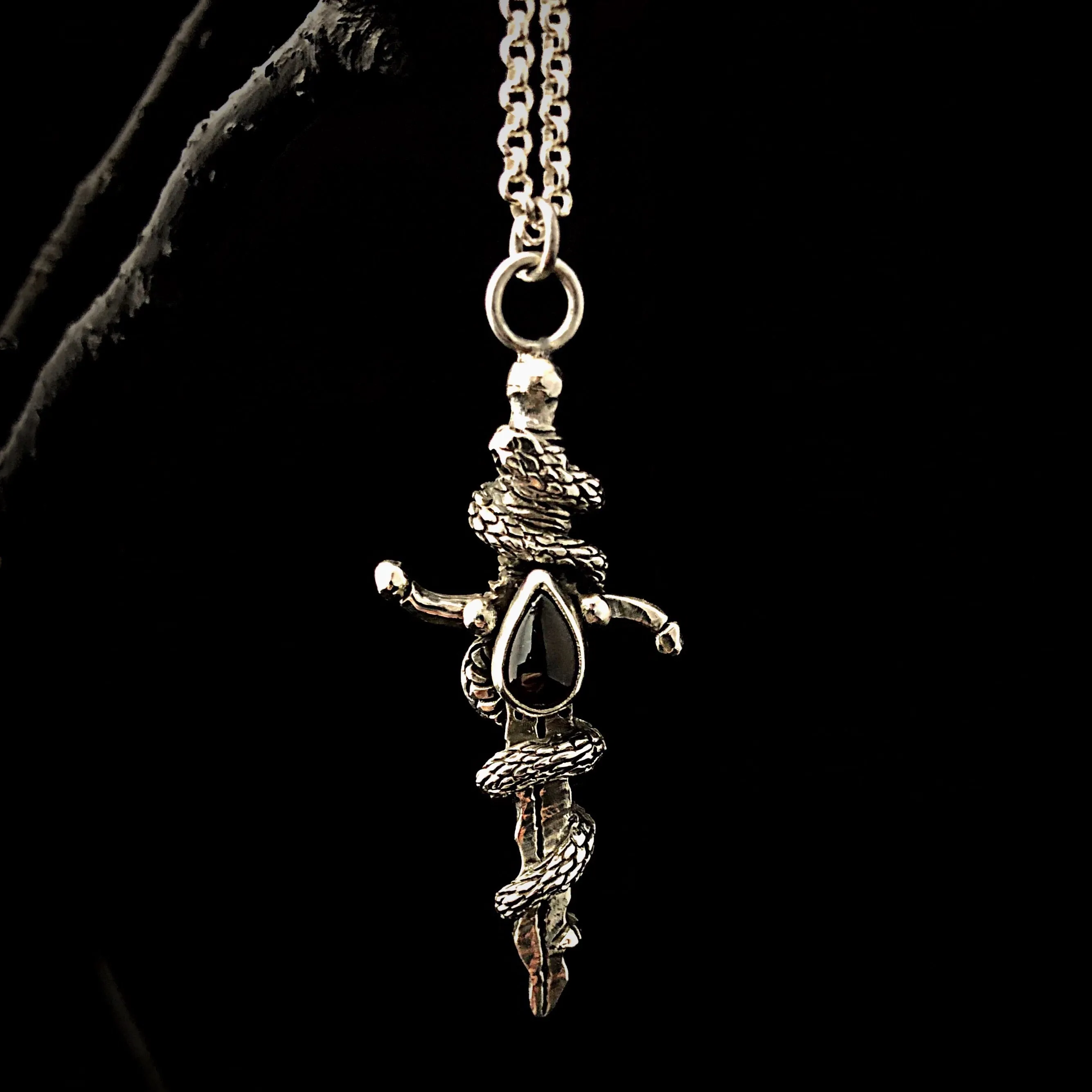 Athena's Dagger Necklace