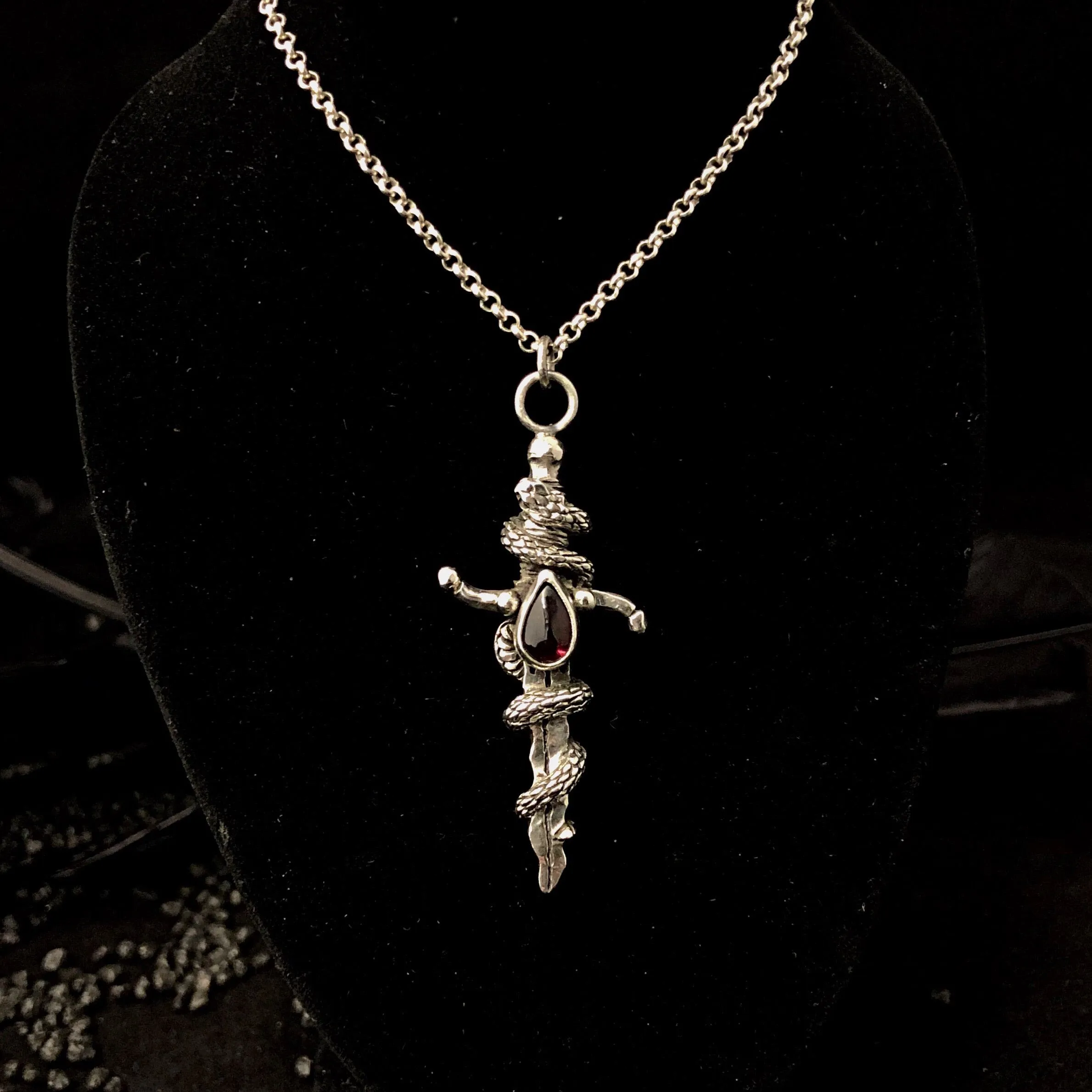 Athena's Dagger Necklace