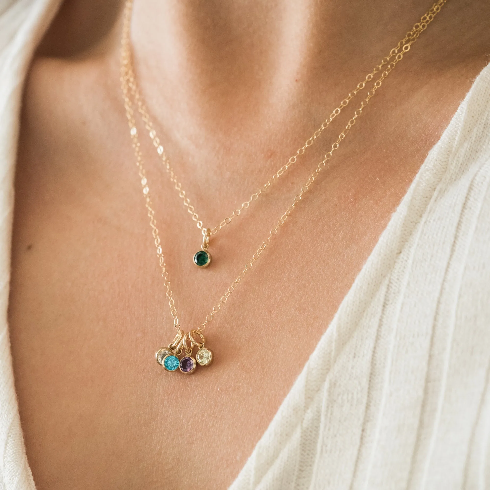 August Birthstone Charm (Peridot)