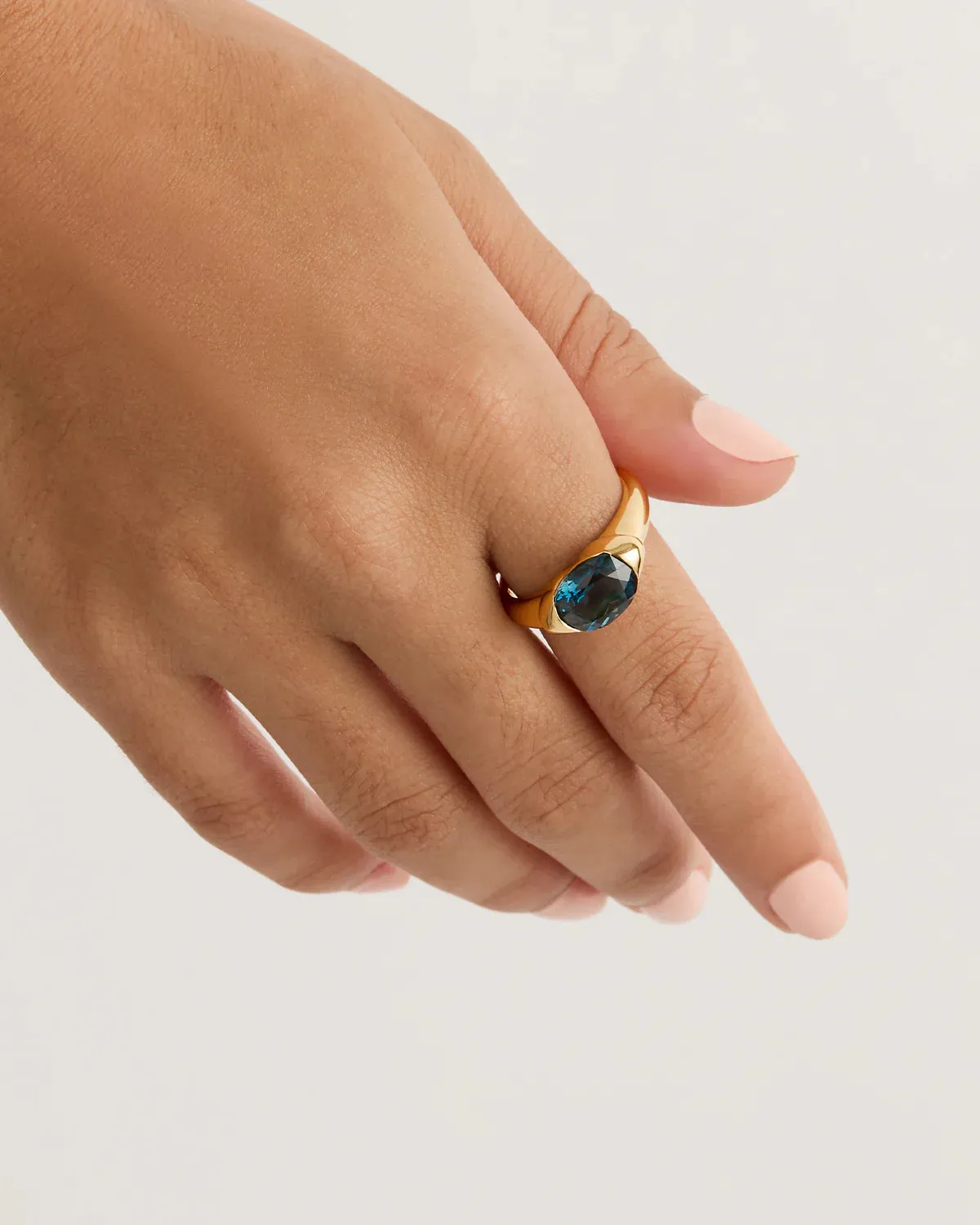 BC Sacred Jewel Topaz Ring Gold