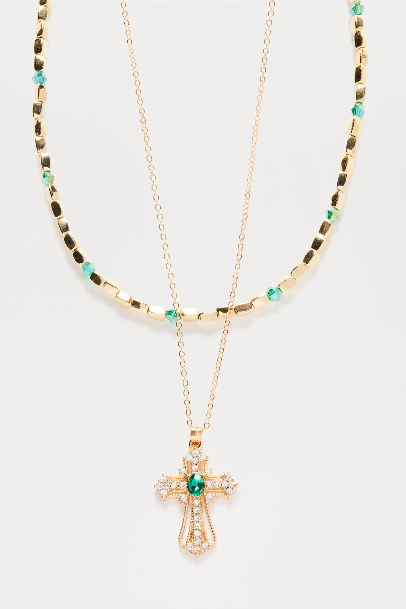 Blessed And Abundant Necklace - Gold