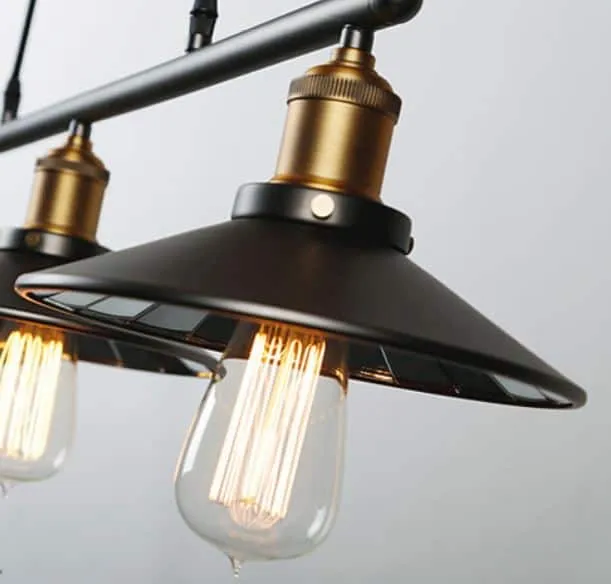 BORGHILD Disk Weighted Hanging Lamp