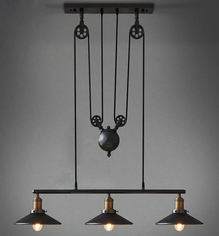 BORGHILD Disk Weighted Hanging Lamp