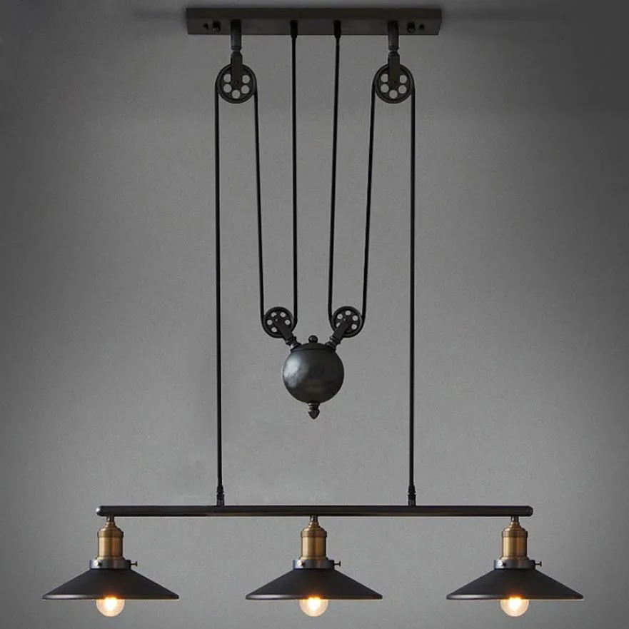 BORGHILD Disk Weighted Hanging Lamp