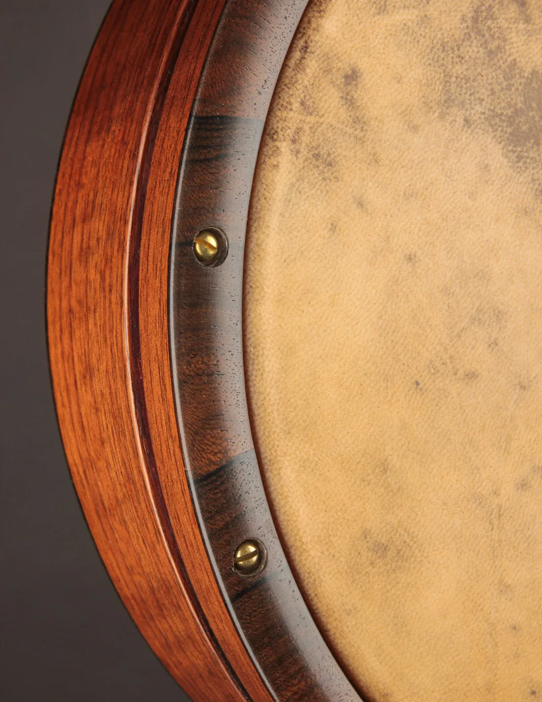 Carolina Banjo Company 11" Walnut w/Carved Peghead & Padauk Tonering