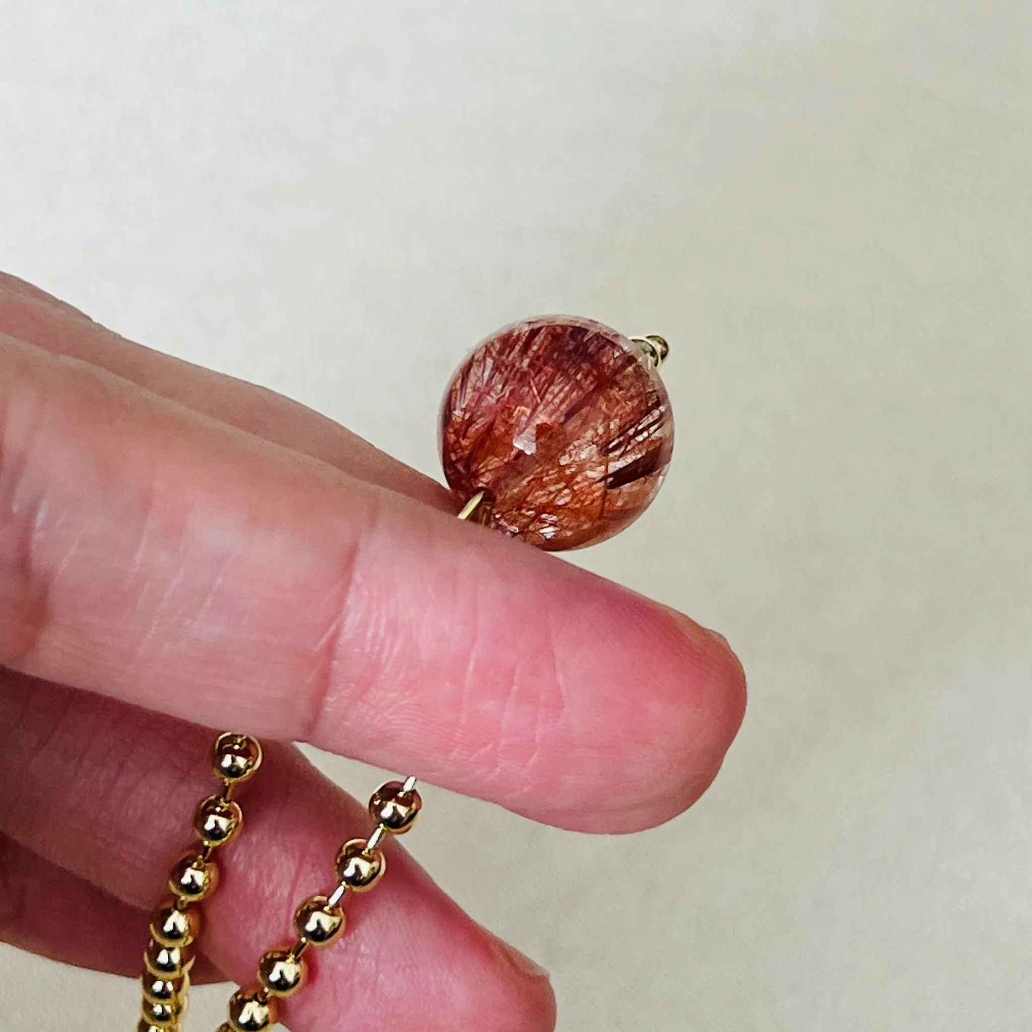 Copper Rutilated Quartz La Forma Bracelet