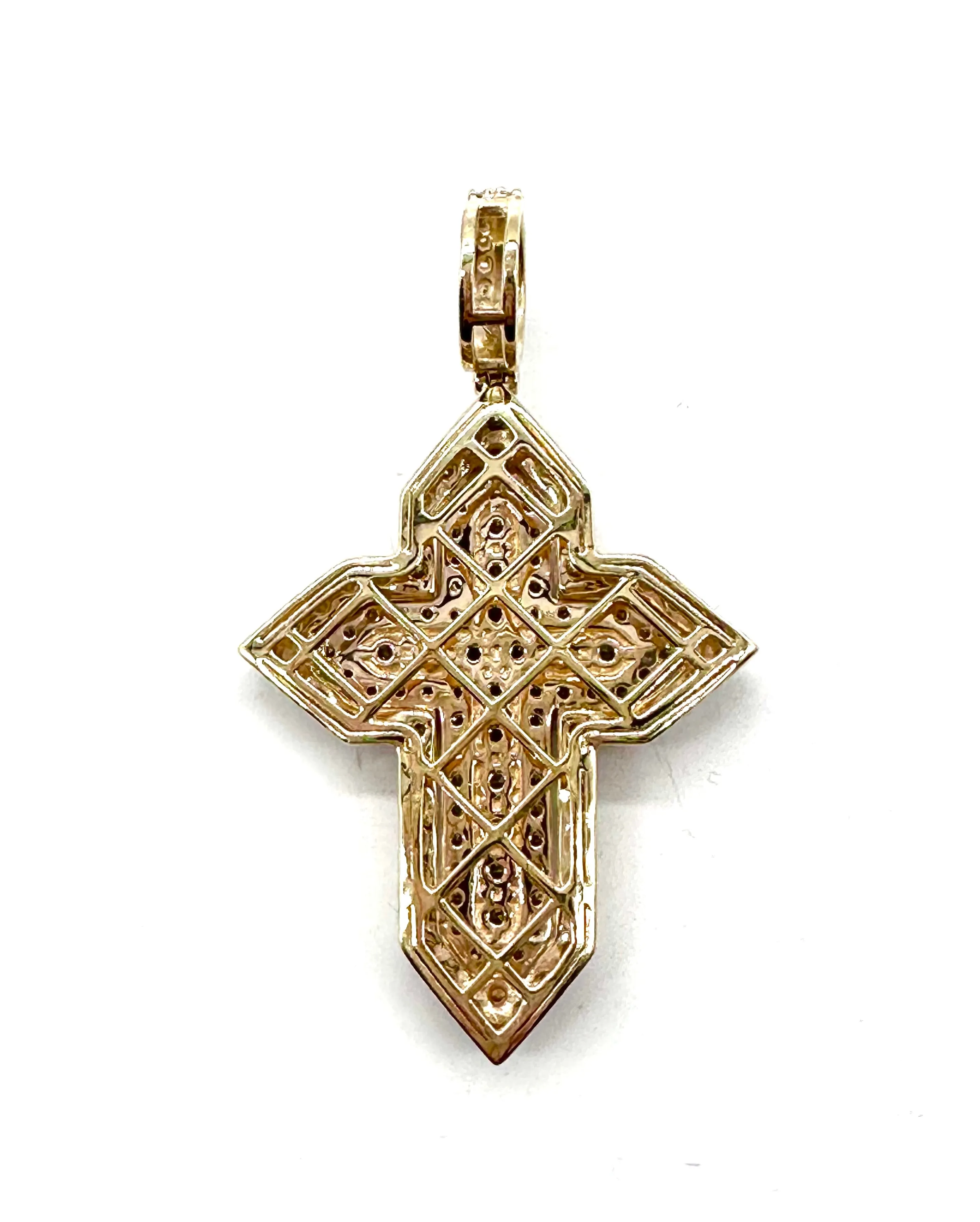 Diamond cross pendant