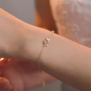 Eternal Rose Bracelet (Solid Silver)