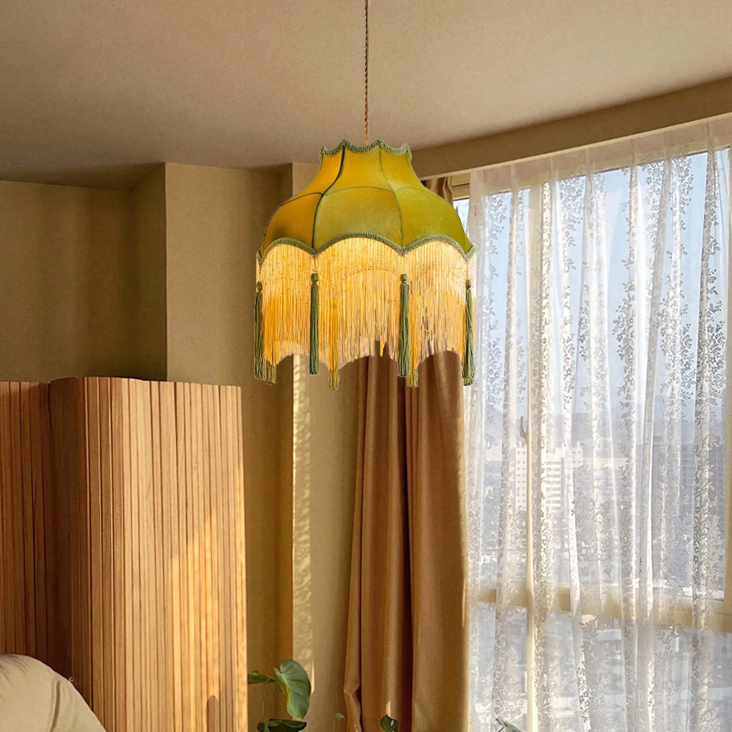 Fina Tassel Pendant Light