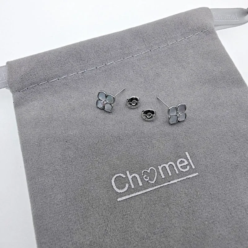 Flower Mother of Pearl Earrings