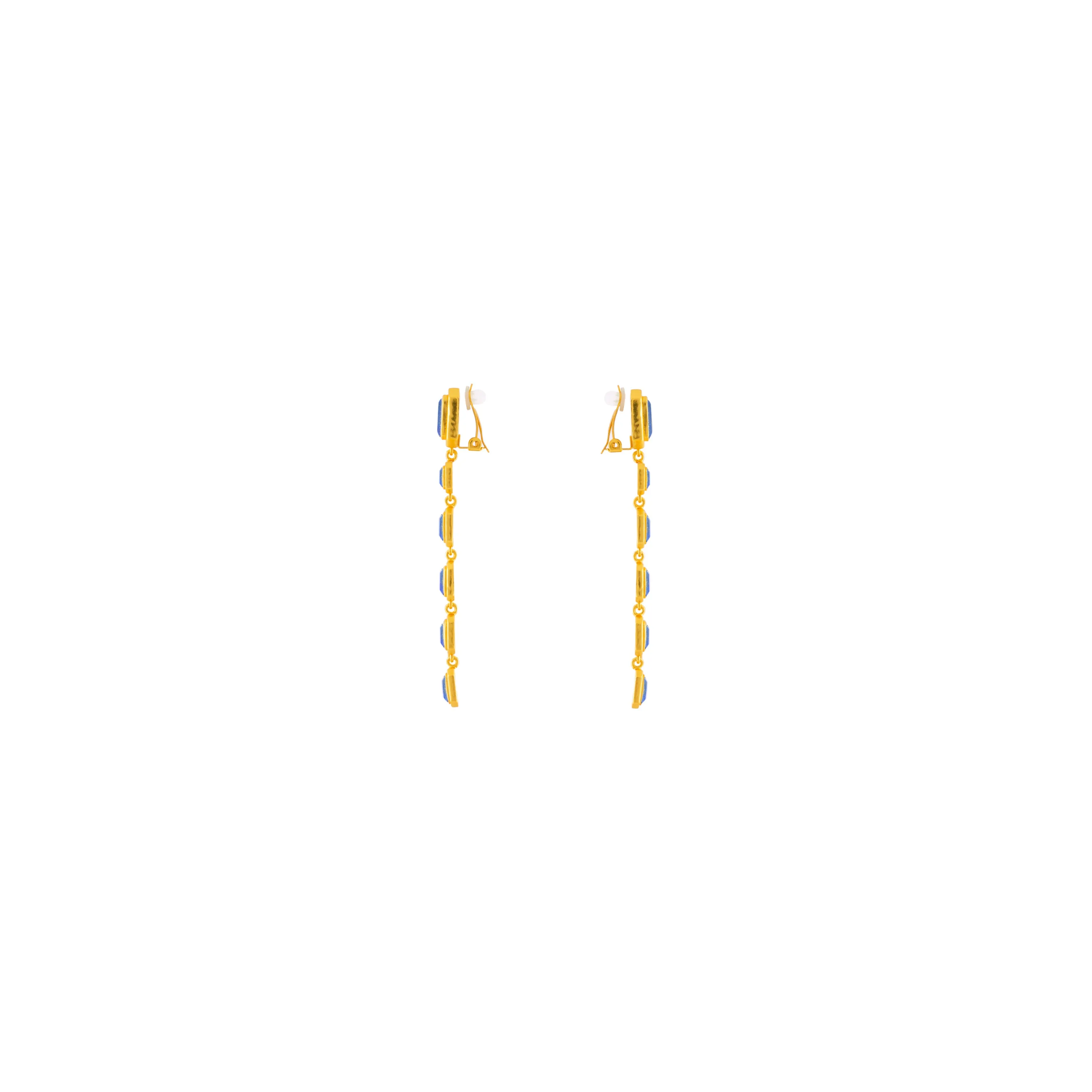Franny Earrings Lapis