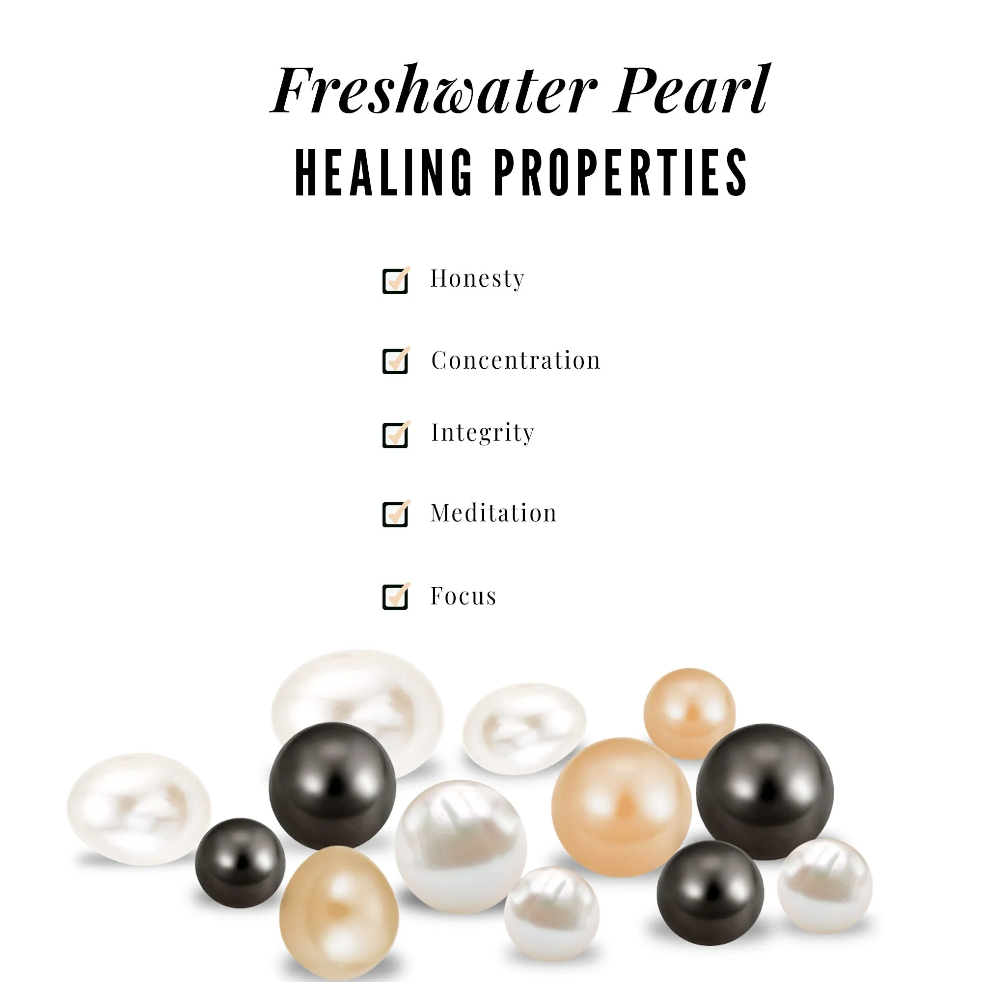 Freshwater Pearl and Diamond Crown Cartilage Earring