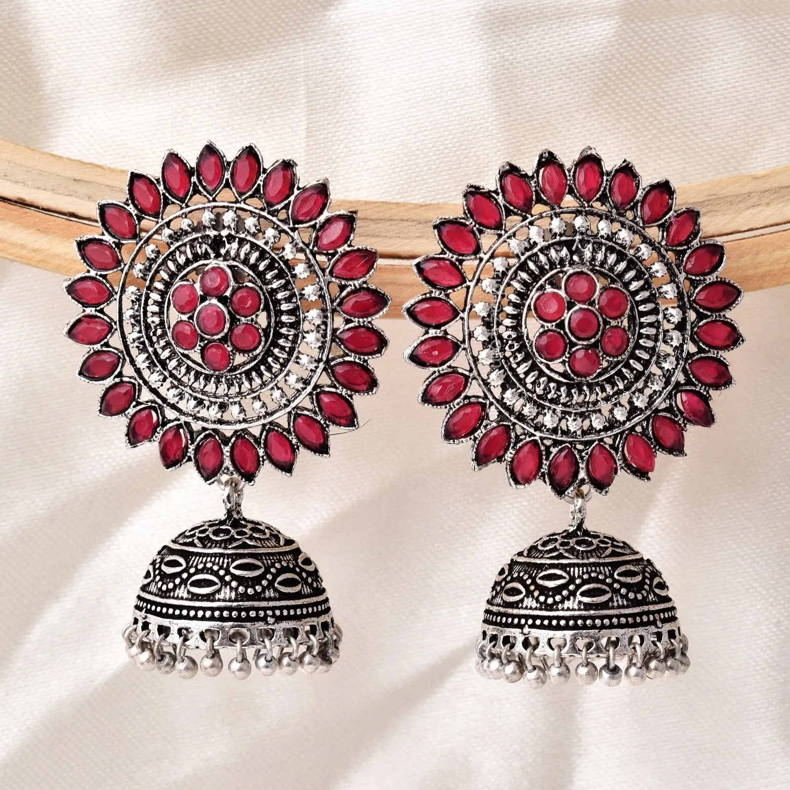 Gagan Jhumka Earrings