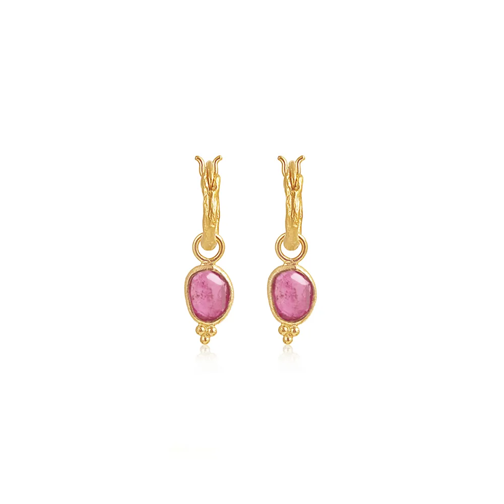 Gentle Heart Hoop • Earrings