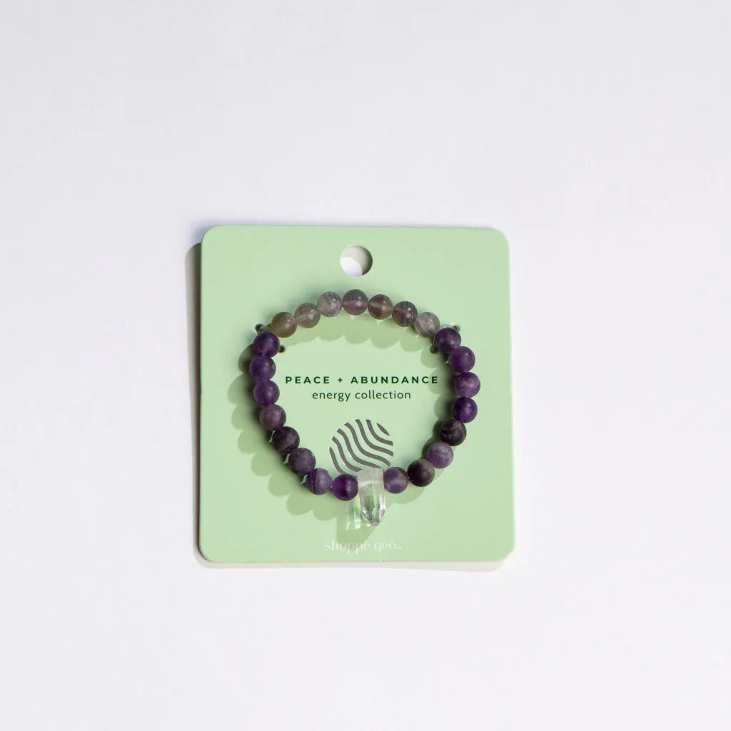 Geo Central - Peace & Abundance Bracelet
