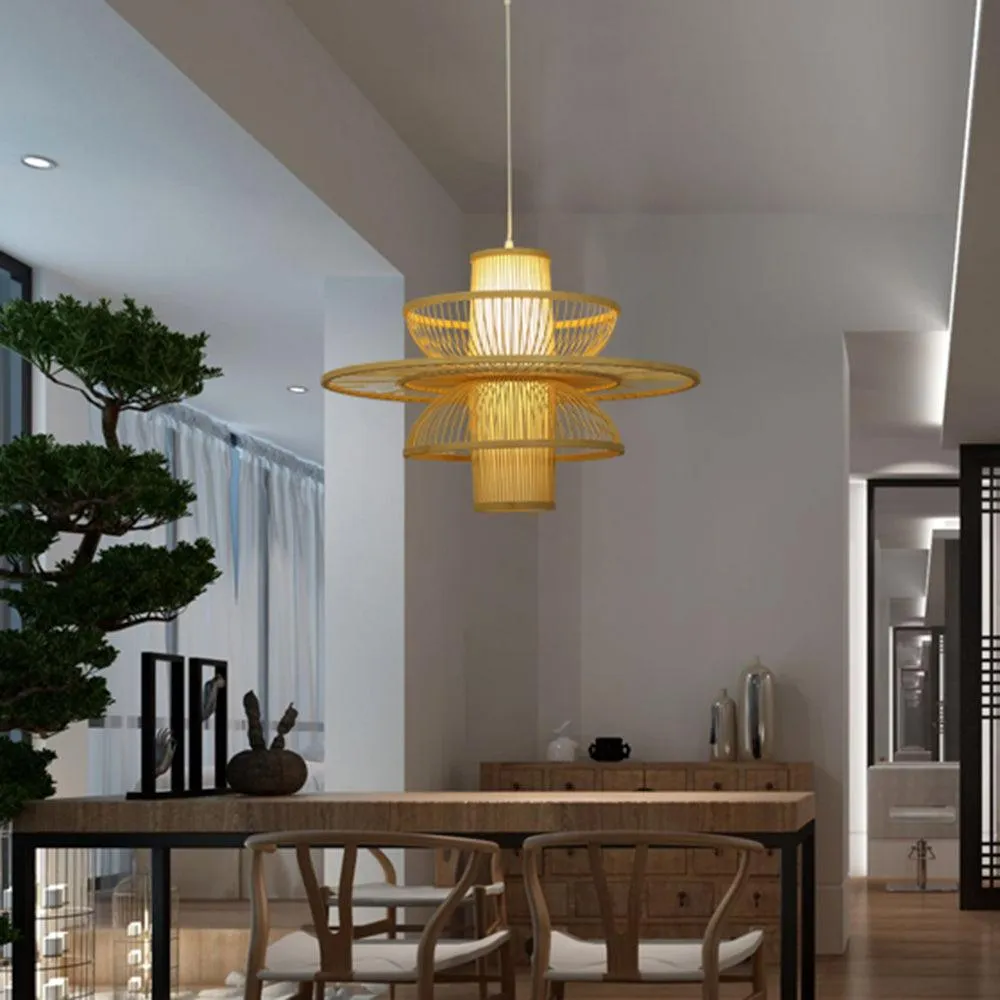 Handmade Sigyn Bamboo Pendant Lamp