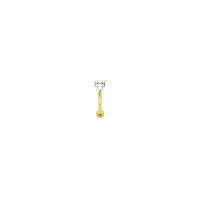 Heart Curved Barbell