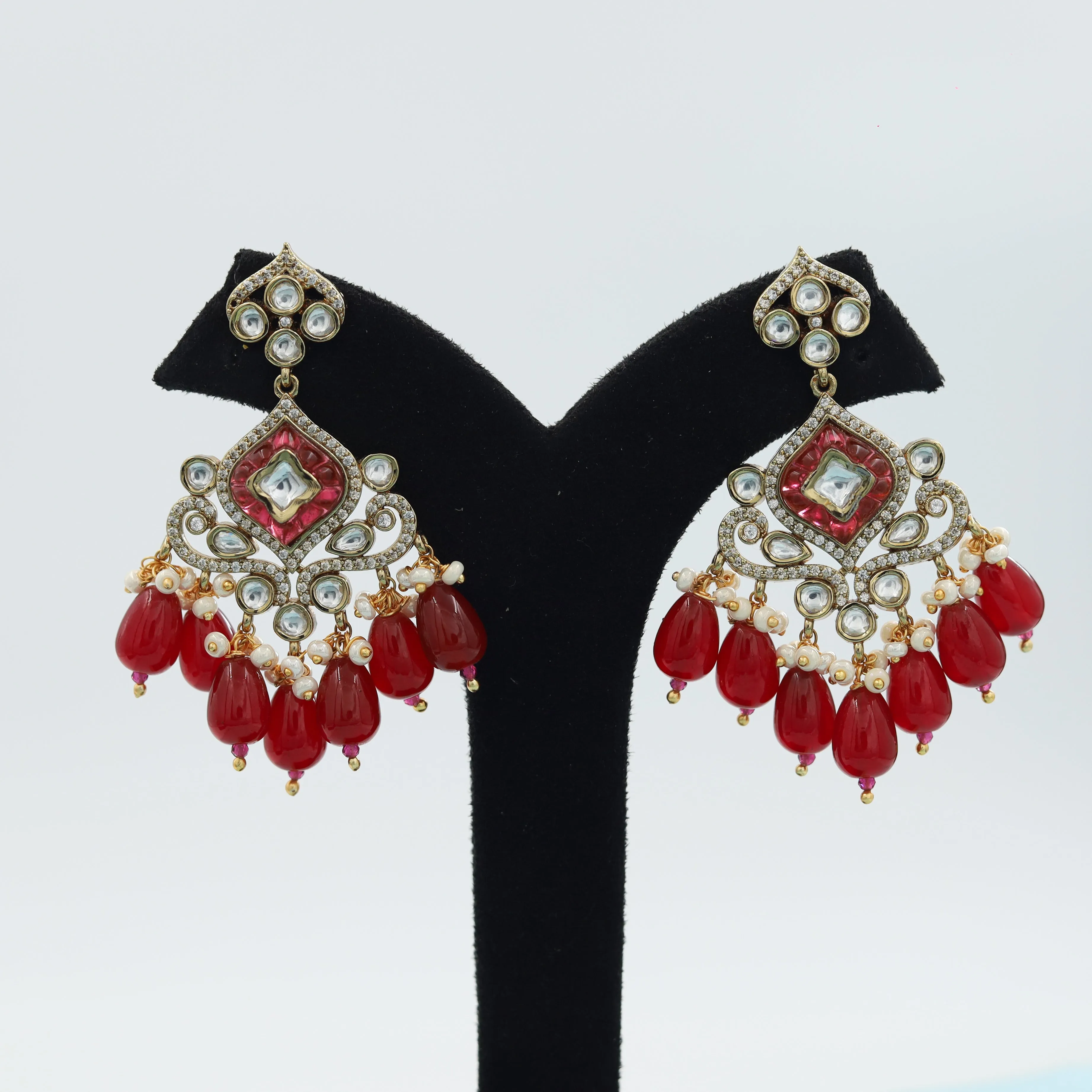 Heavy Kundan Pendant set 7497-34