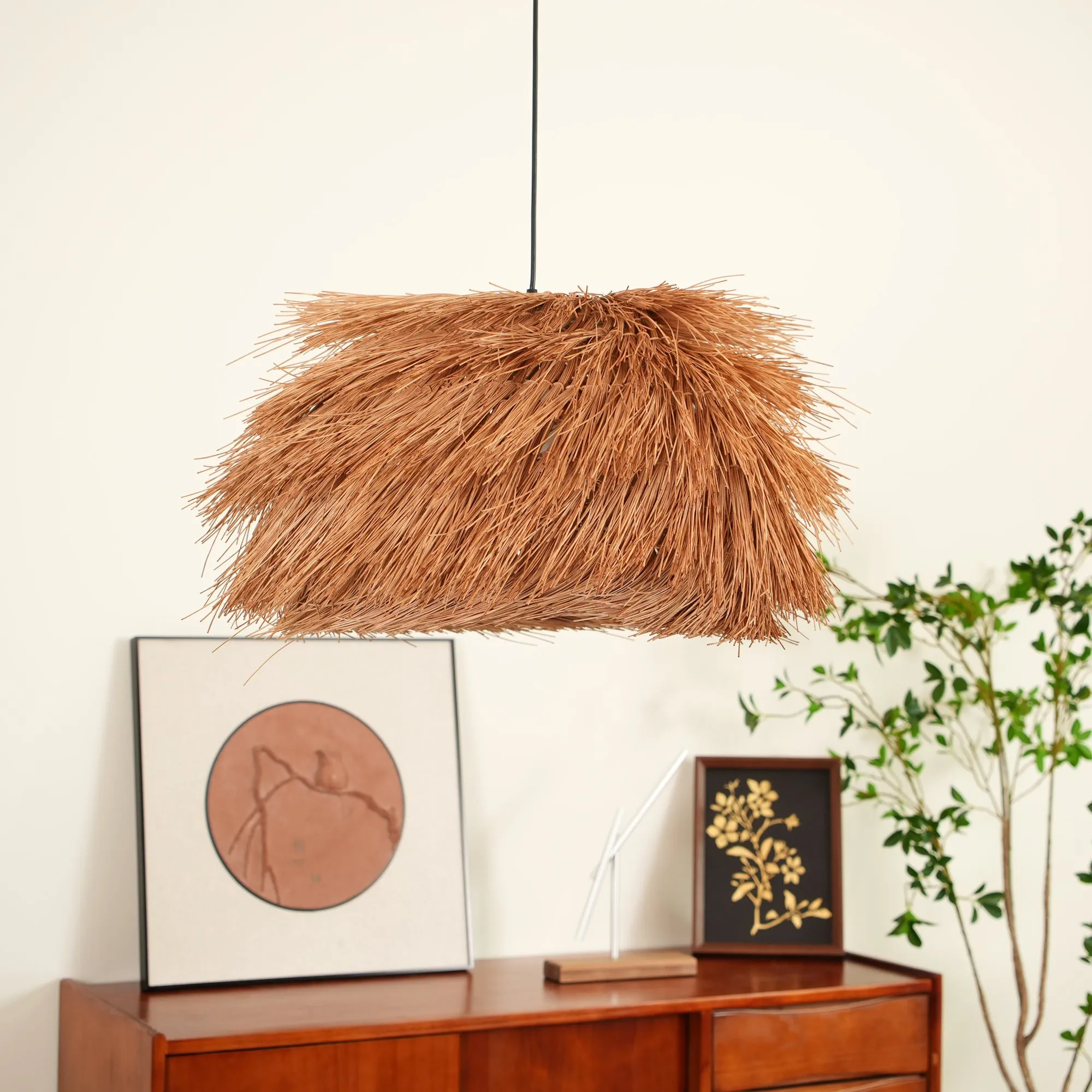 Hues Wicker Pendant Lamp