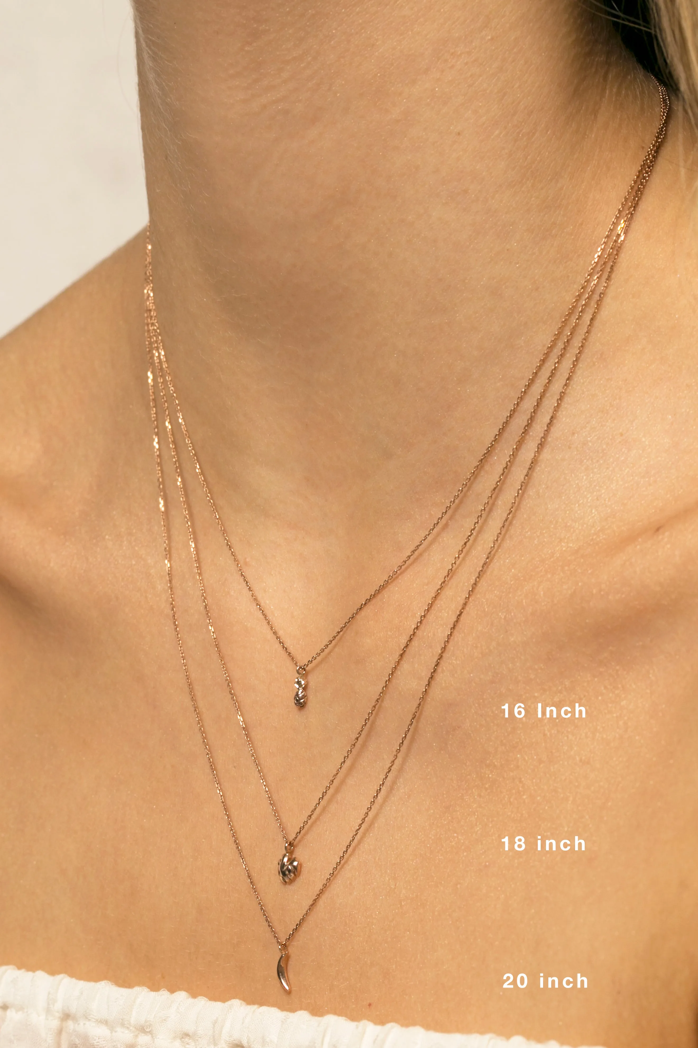 INITIAL BIRTHSTONE CLUSTER NECKLACE