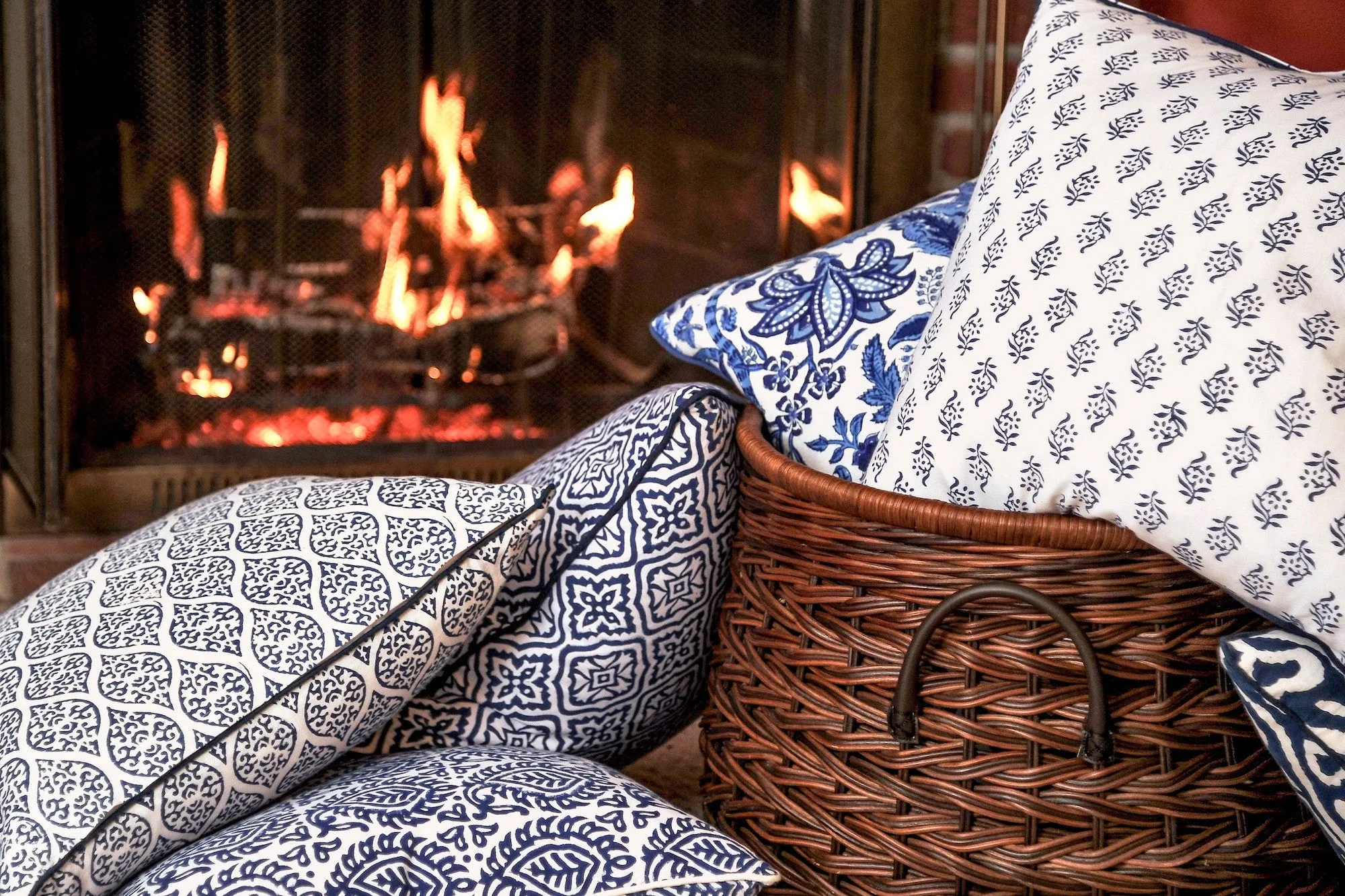 Mansi Block Print Cushion