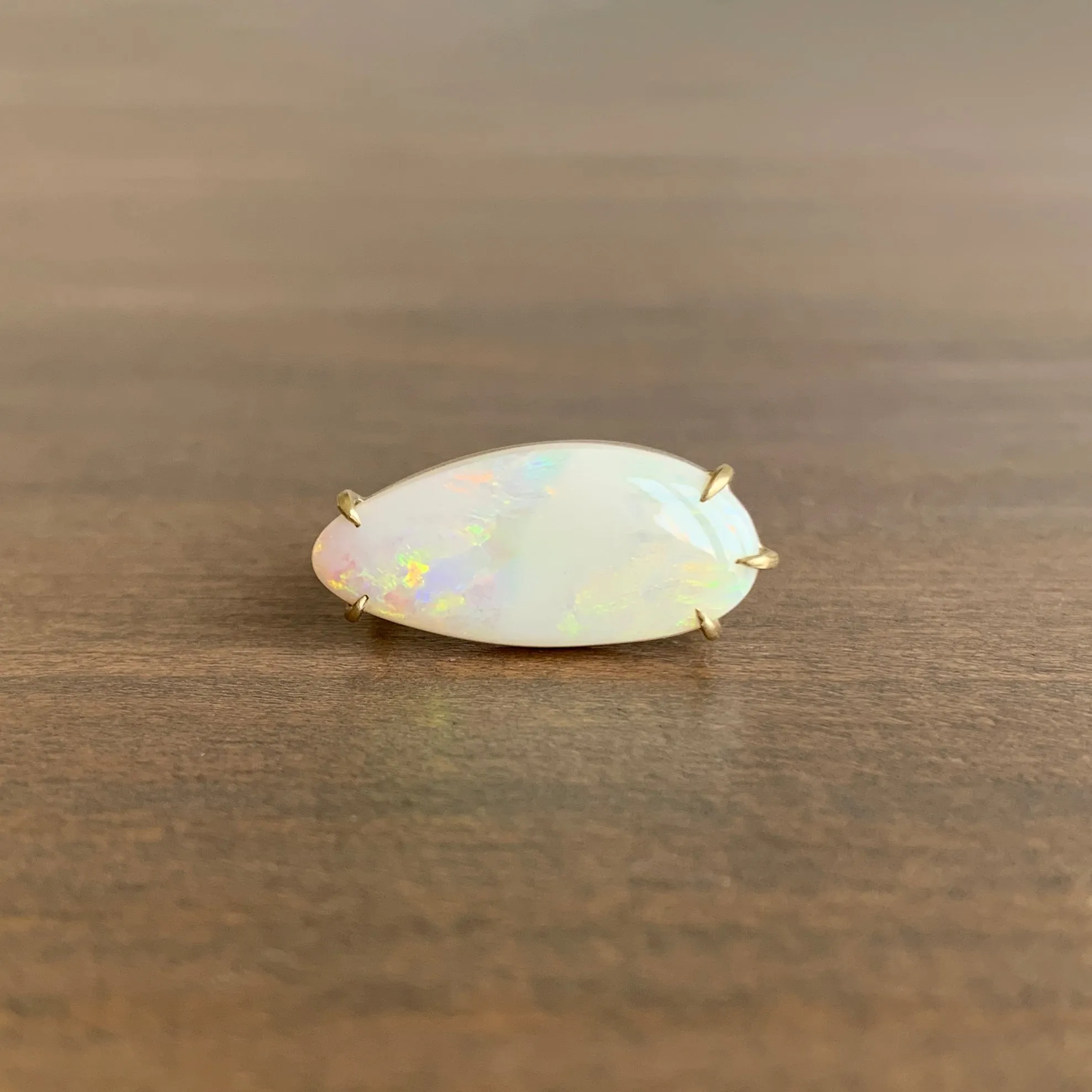 Mellow Yellow Opal Vanity Ring