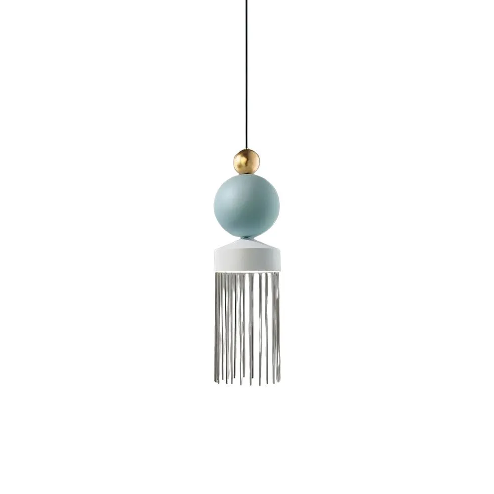 Metal Glass Pendant Light