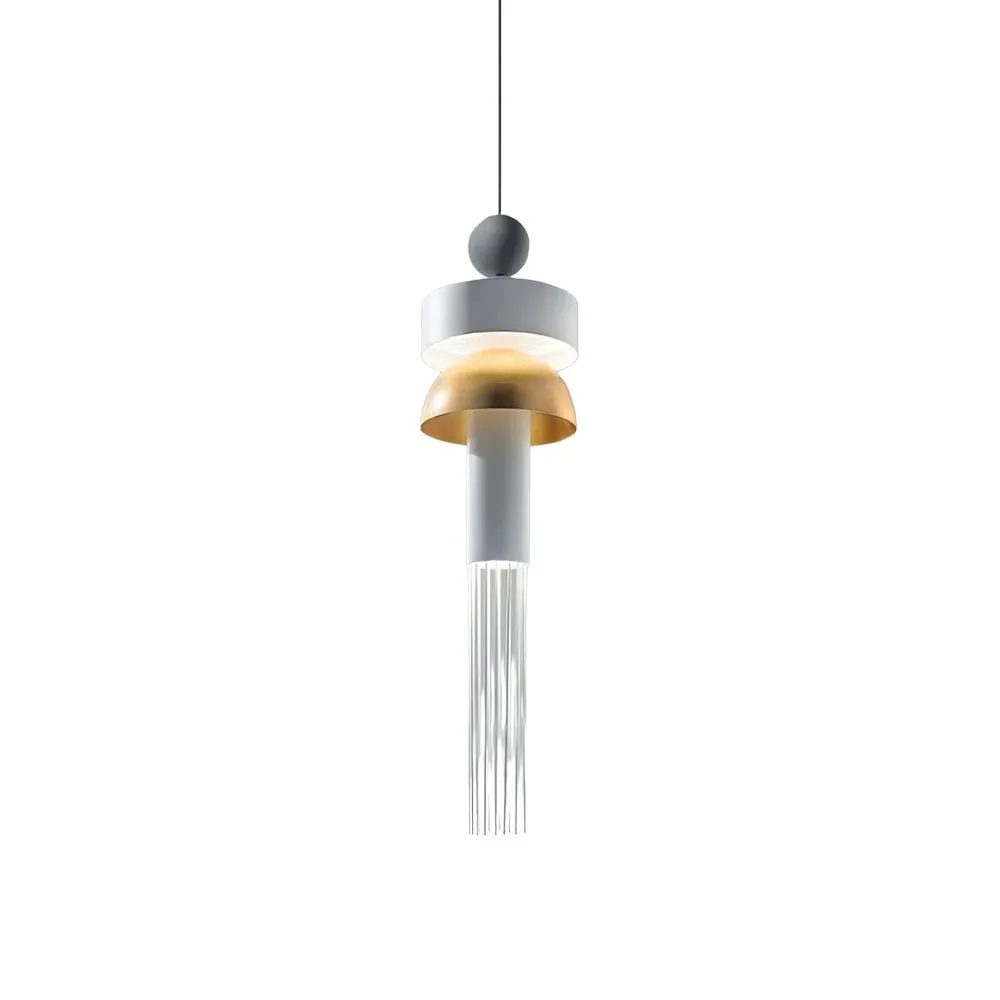 Metal Glass Pendant Light