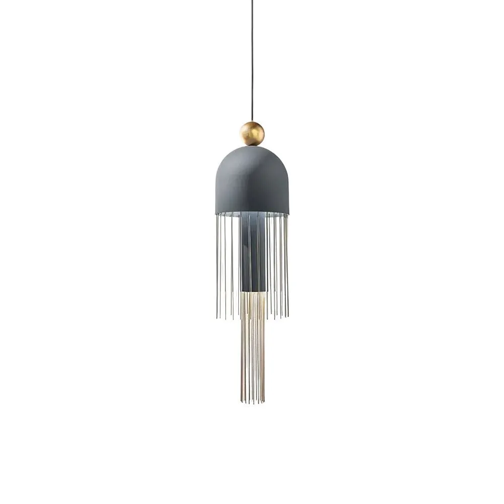 Metal Glass Pendant Light