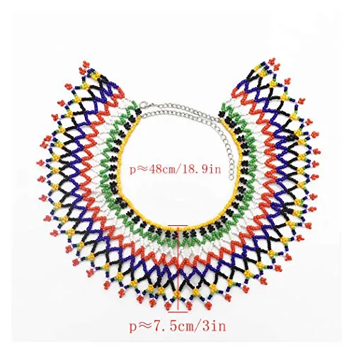 Multicolor Afrikan Necklace