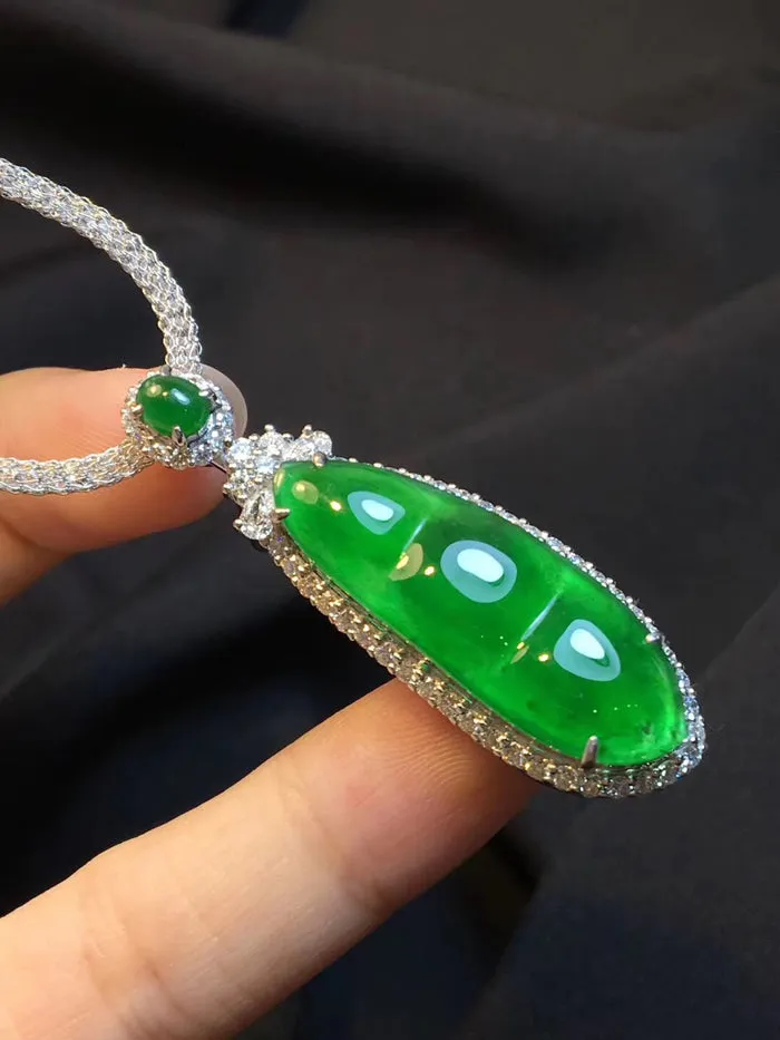 Natural Jade Pendant Jadeite Pendant NPT096