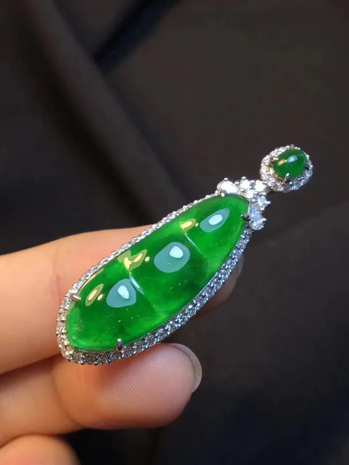 Natural Jade Pendant Jadeite Pendant NPT096