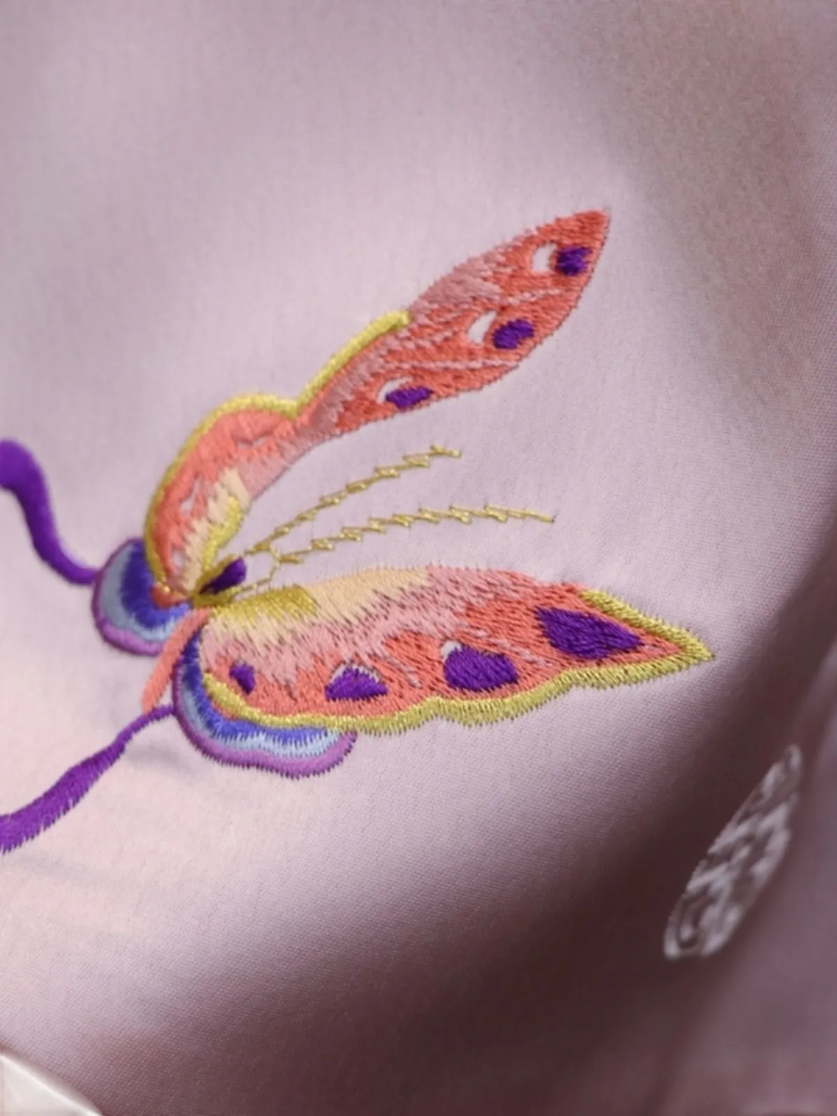 Neo-Chinese Style, New Year, Reversible Butterfly Print Vest, Pink and Purple, Traditional Asian Style
