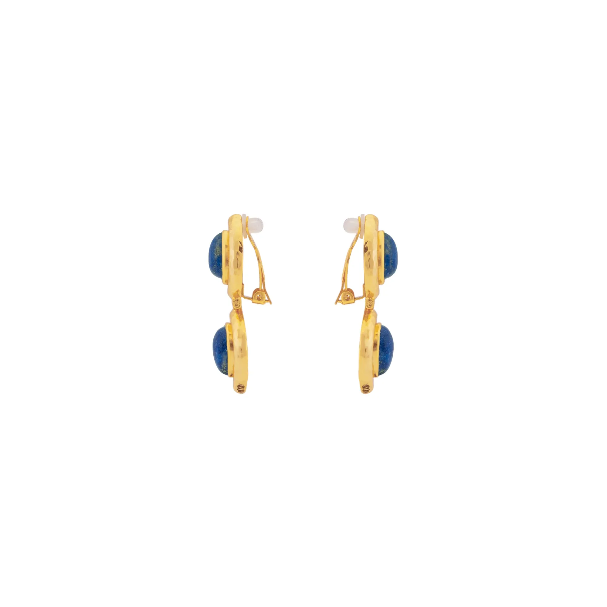 Paula Earrings Lapis
