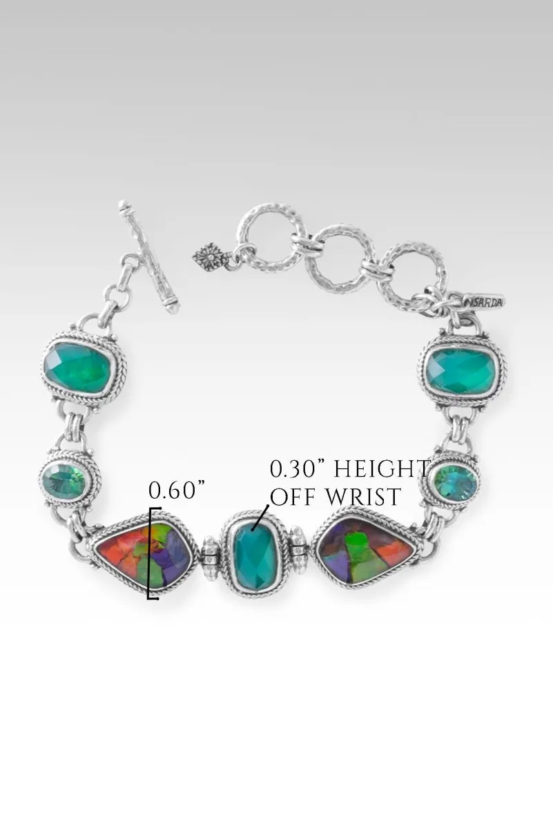 Rejoice In Hope Bracelet™ in Ammolite Triplet