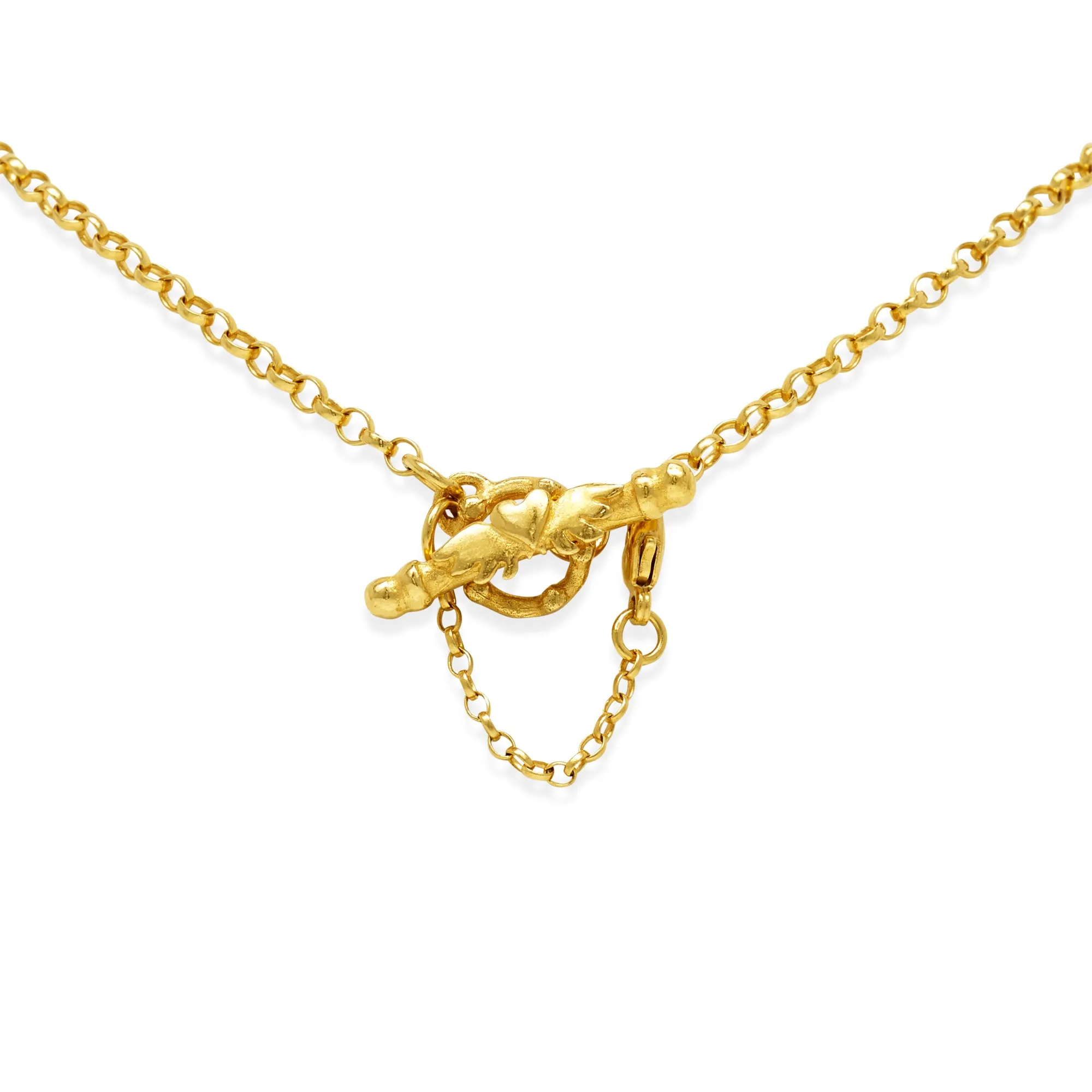 Rhodolite Garnet Celestial Gem Necklace