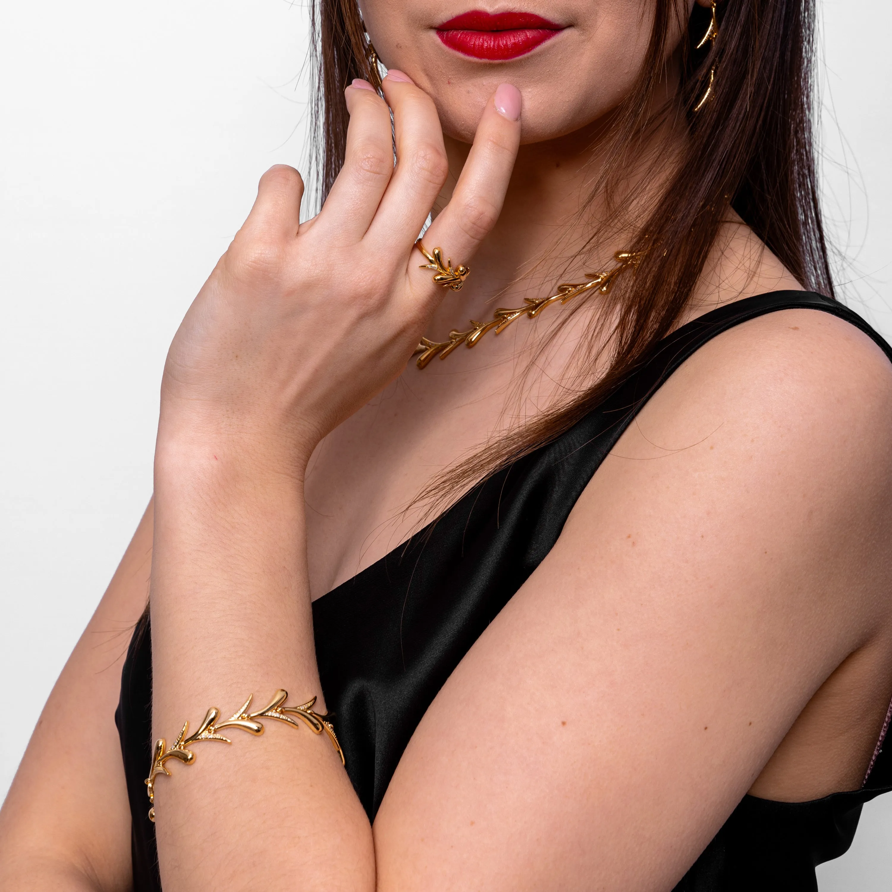 Sycamore Bracelet in Gold Vermeil