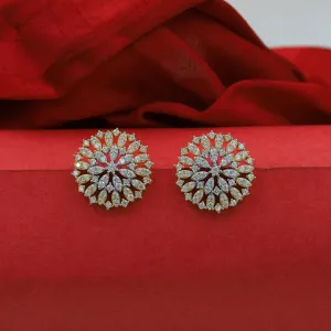 Tops/Studs Zircon/AD Earring 16262-69