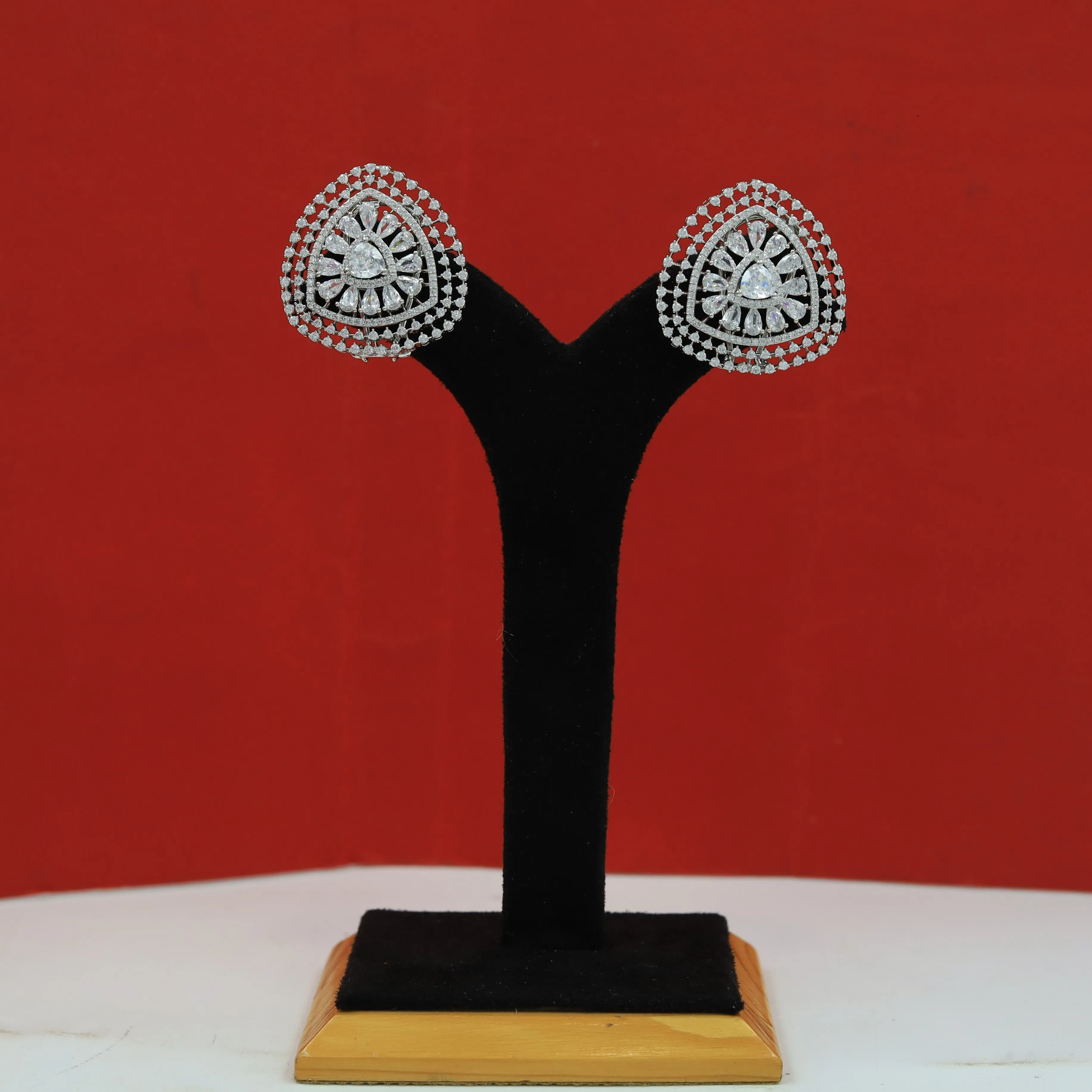 Tops/Studs Zircon/AD Earring 16264-69