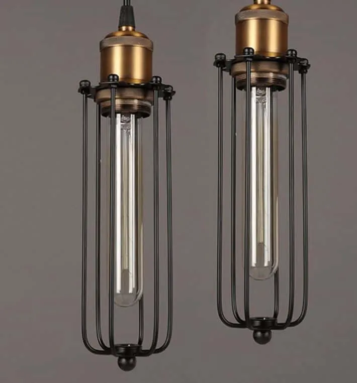 Vindican Long Cage Pendant Lamp