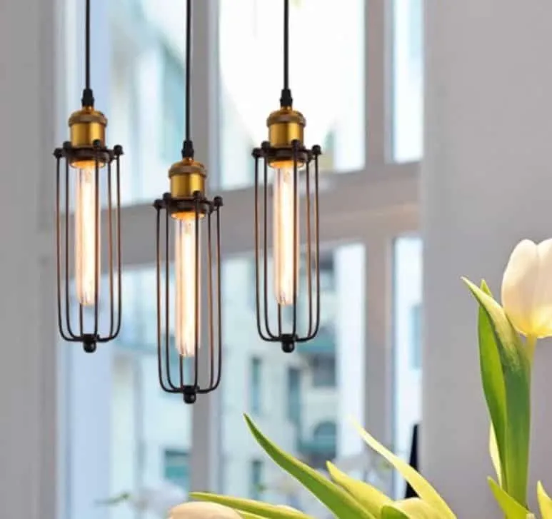 Vindican Long Cage Pendant Lamp