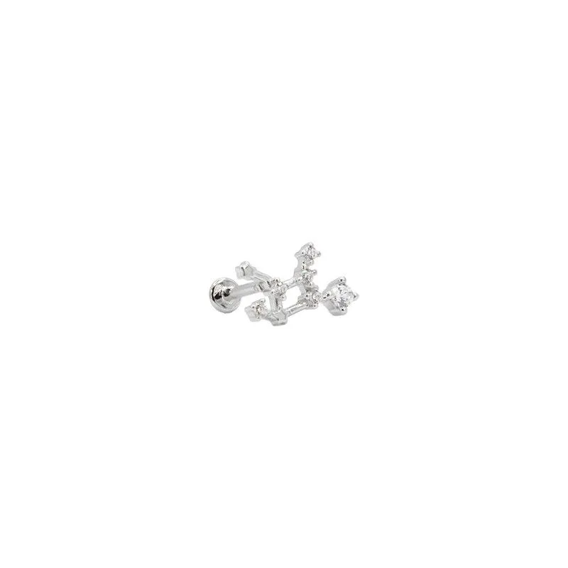 Virgo Constellation Flat Back