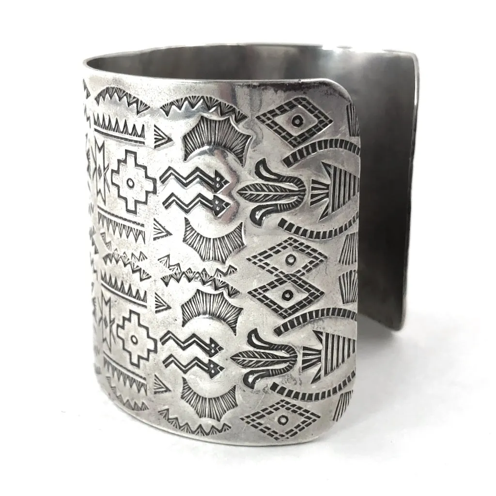 Wide Vintage Navajo Cuff