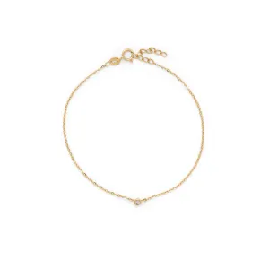 Zoey bracelet (white topaz)